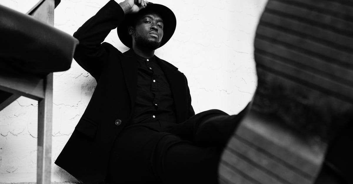 Is it possible to beat Brutal or Mega-Brutal with a Bacteria starting from China, on a fresh game? - From below black and white shot of serious African American male in elegant black shirt and jacket sitting on carpet while touching hat fields with fingers