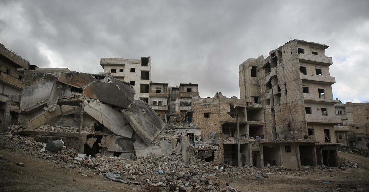 Is it possible to destroy a road that I previously placed? - Old abandoned building under cloudy sky