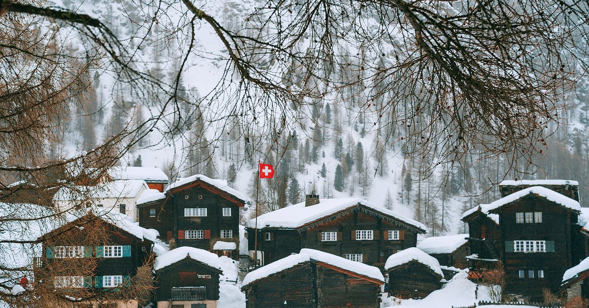 Is it possible to flag Settlement placements as personal? - Snowy village houses on hilly terrain