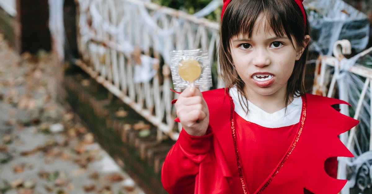 Is it possible to have multiple custom radio channels in GTA:San Andreas? - Little girl in devils costume demonstrating stick candy in park Is it possible to have multiple custom radio channels in GTA:San Andreas? - Little girl in devils costume demonstrating stick candy in park