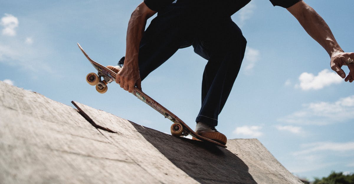 Is it possible to inherit a hidden ability and an egg move? Toxapex with Regenerator and Haze - Crop anonymous male in casual outfit performing trick on skateboard on edge of ramp on sunny day