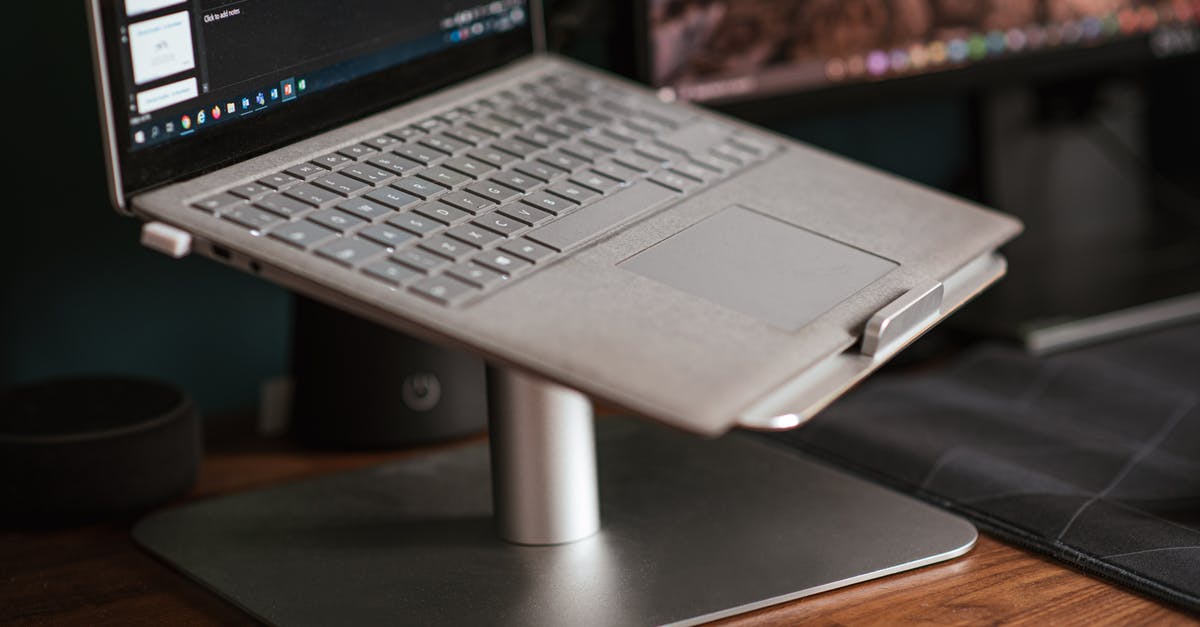 Is it possible to make a steam:// desktop shortcut leading to a non-Steam program? - Modern laptop placed on stand on desk