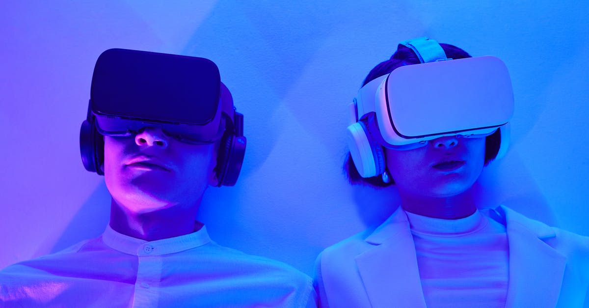 Is it possible to play 1v6 vs AI in Overwatch? - Close-Up Shot of Two People Playing VR Box