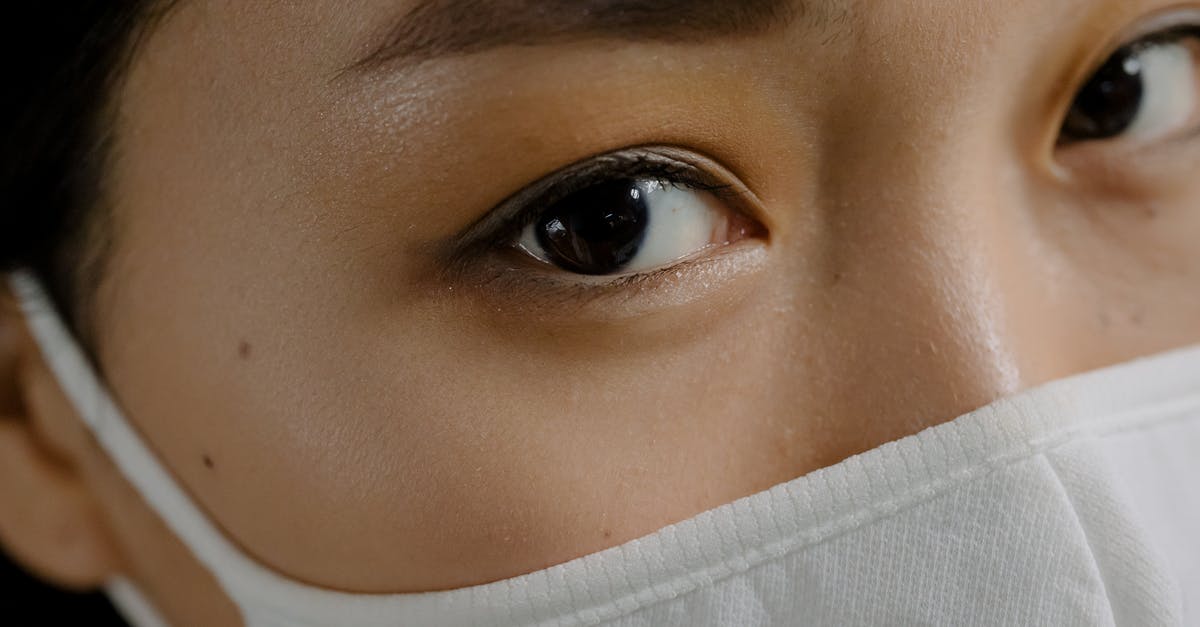 Is it safe to put multiple snitches and ex-cops in a dormitory? - Crop woman with brown eyes in mask Is it safe to put multiple snitches and ex-cops in a dormitory? - Crop woman with brown eyes in mask
