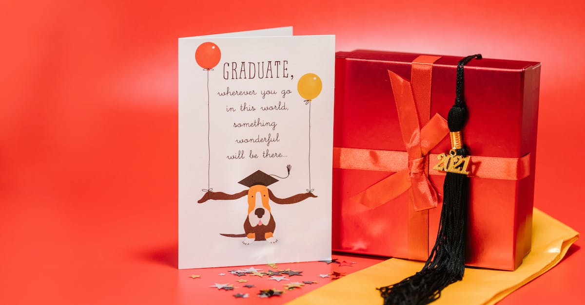 Is it true that the cupid bow is "lucky" - Greeting Card Beside Red Gift Box on Yellow Tie