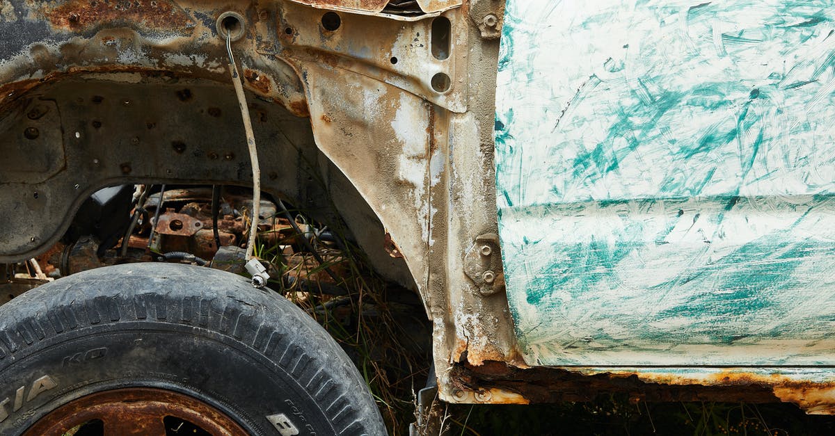 Is Junkrat's Rip-tire destructible and/or is it destroyed upon his death? - Aged metal rusty damaged car on grass Is Junkrat's Rip-tire destructible and/or is it destroyed upon his death? - Aged metal rusty damaged car on grass