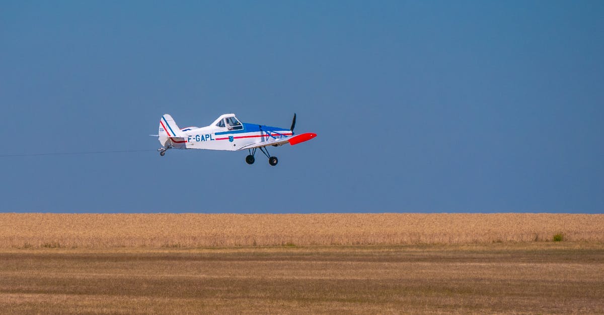 Is my Piper broken? - An Agricultural Aircraft Flying Over a Field