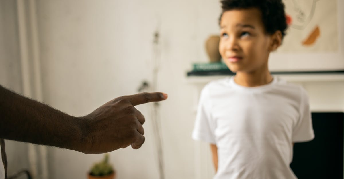 Is selecting Data0 really a point of no return? - Upset little ethic boy looking at faceless father during argument Is selecting Data0 really a point of no return? - Upset little ethic boy looking at faceless father during argument