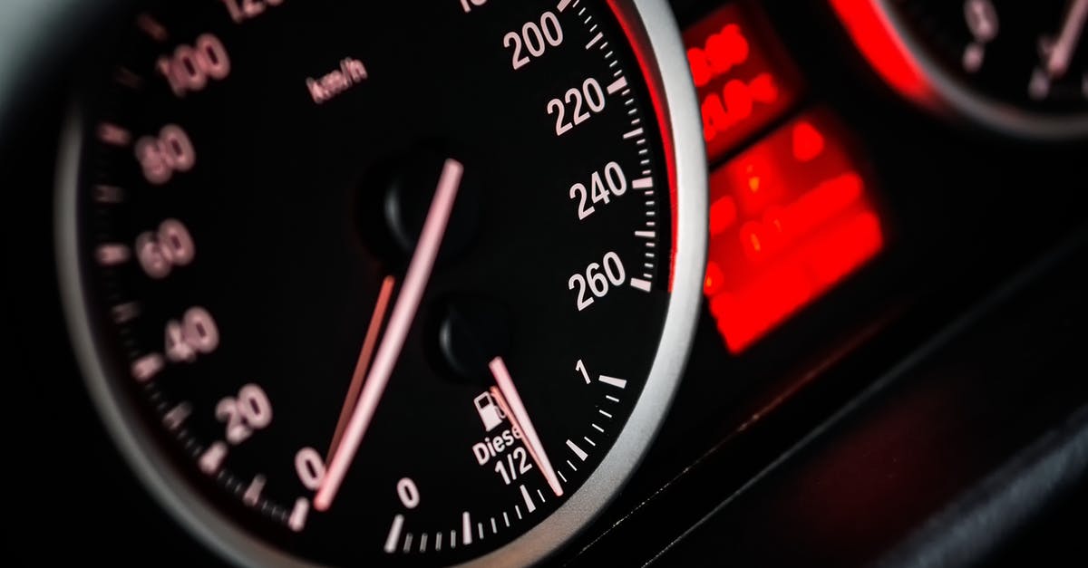 Is speed better, or is acceleration better? [closed] - Speedometer Gauge Reading at Zero