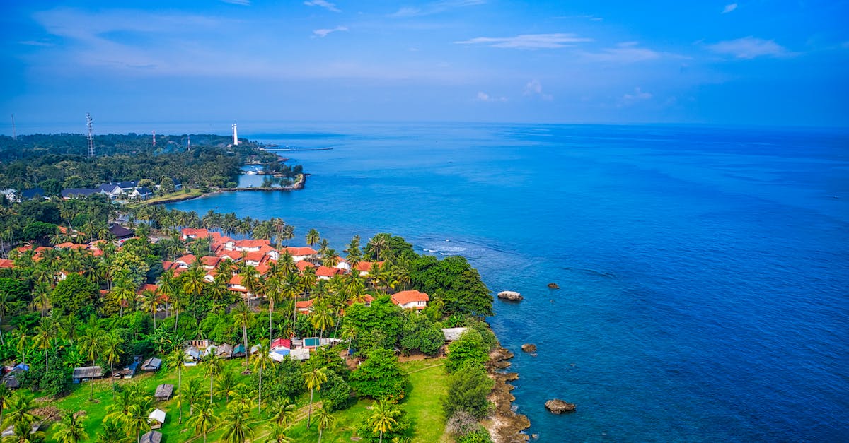 Is the 'Heaven' in Miner's Heaven meant literally? - Aerial Shot of Houses Near Body of Water