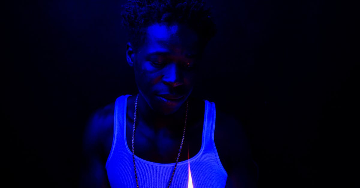 Is the Mace of the Insolent comparable to the Blue Flame sword? - Man in White Tank Top Lighting a Cigarette