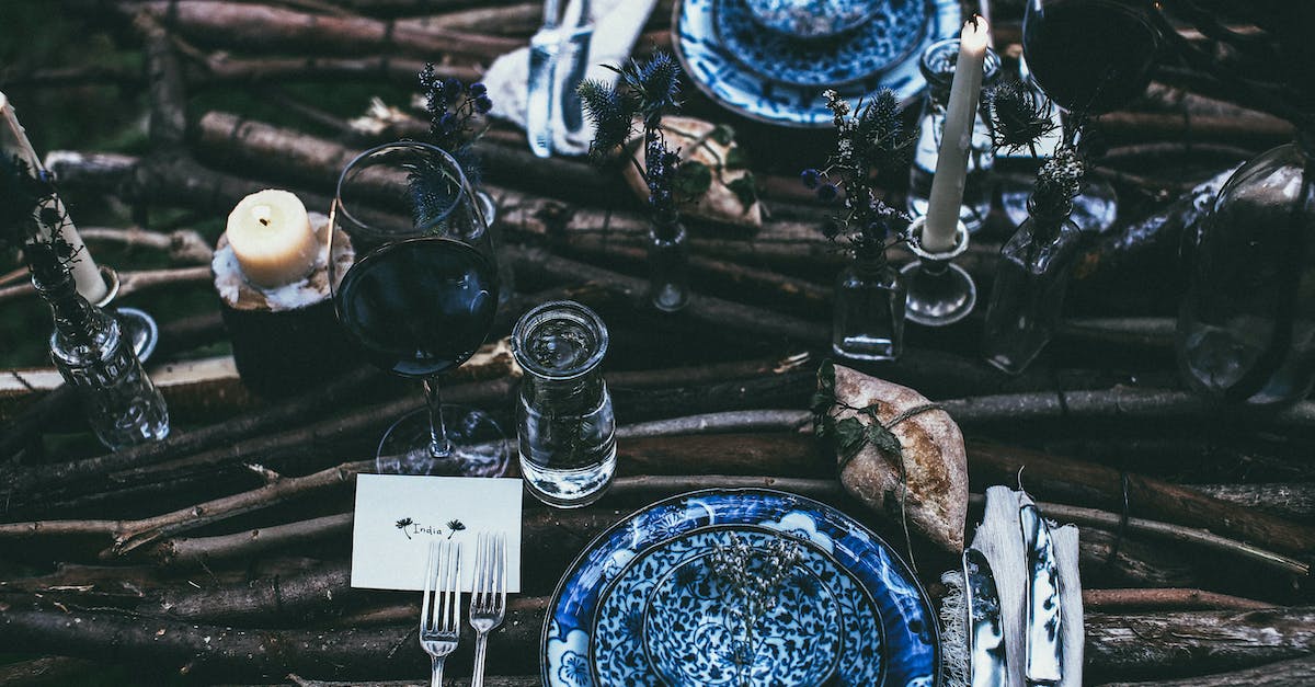 Is the resources available to loot taken from your own stockpile? - Served table with plates and candles