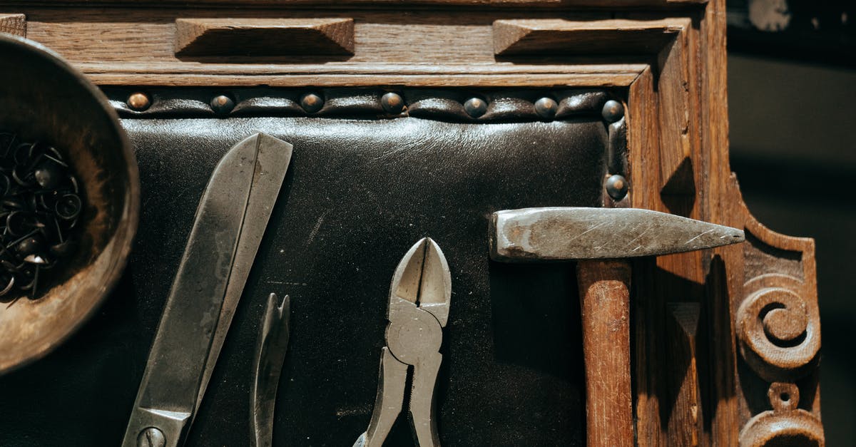 is the restoration loop/glitch patched - Brown and Black Handle Stainless Steel Tool