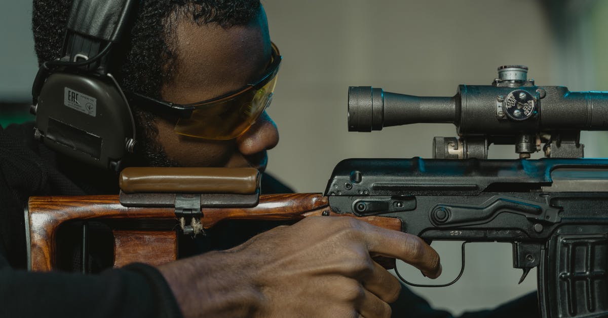 Is there a better way to aim and shoot? - A Focused Man Aiming for the Target Is there a better way to aim and shoot? - A Focused Man Aiming for the Target