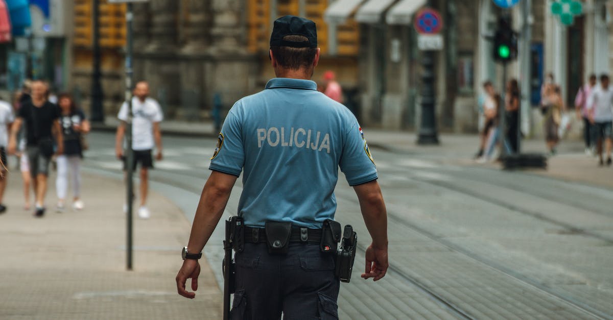 Is there a cheat to disable police wanted levels? - Backview Photo of a Policeman 