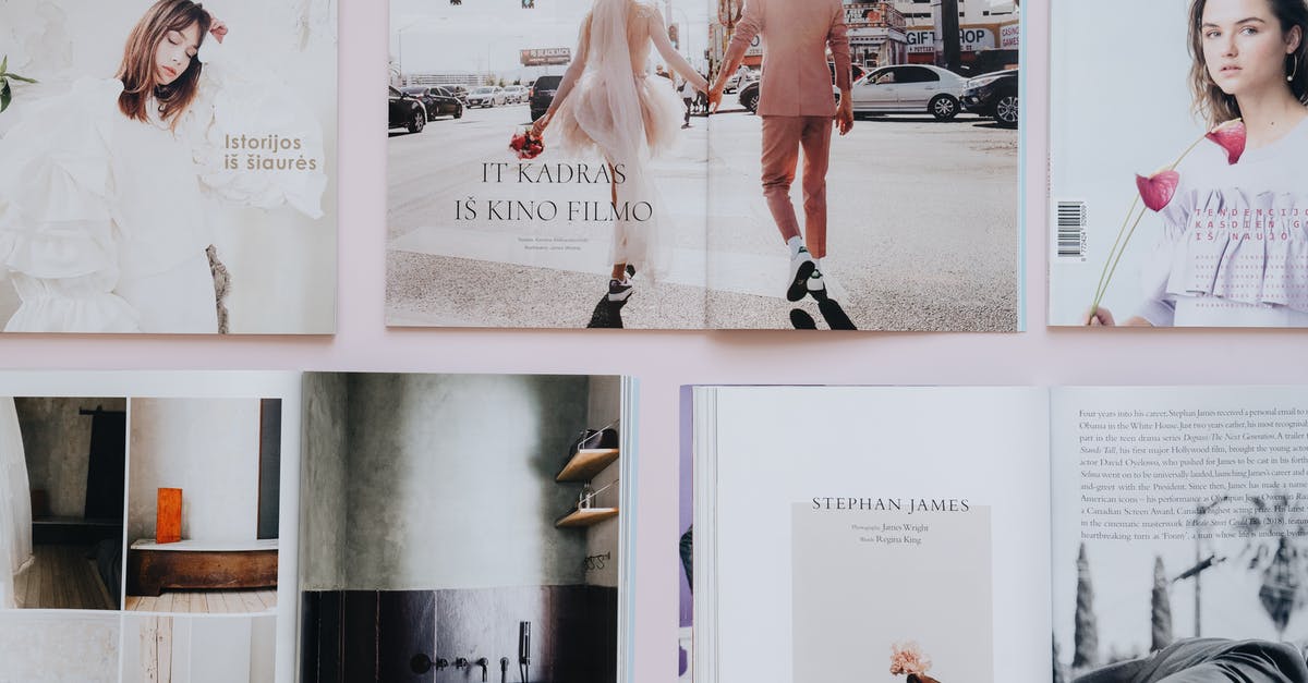 Is there a list of all the magazines including pictures of them? [duplicate] - Pages of Open Magazines