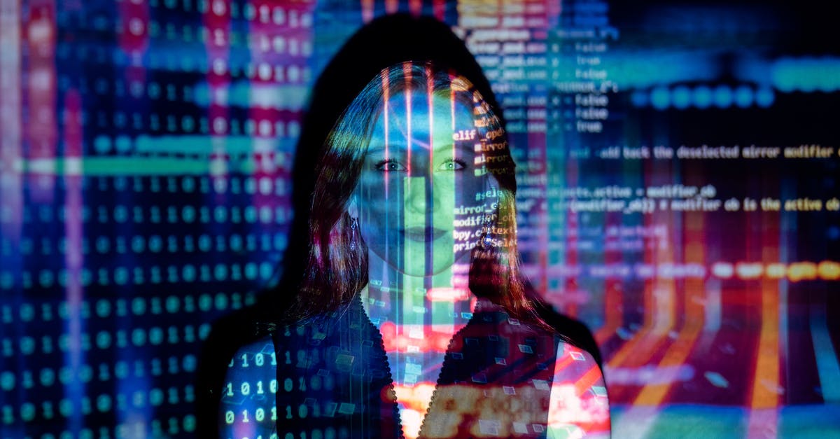 Is there a list of error codes for Minecraft? - Code Projected Over Woman