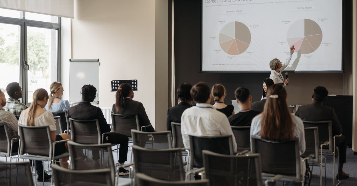 Is there a point listening to people talking among themselves? - People Sitting in Front of the Projector Screen