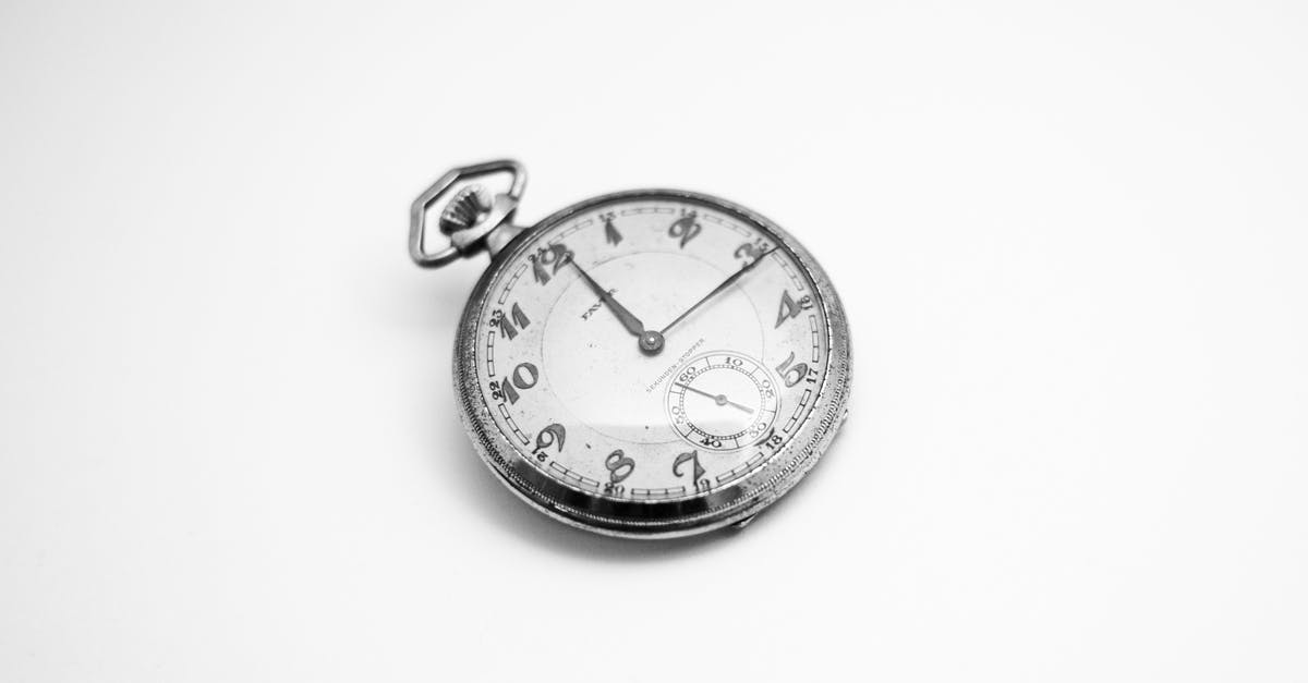 Is there a time limit for anything? - Silver and White Round Analog Watch