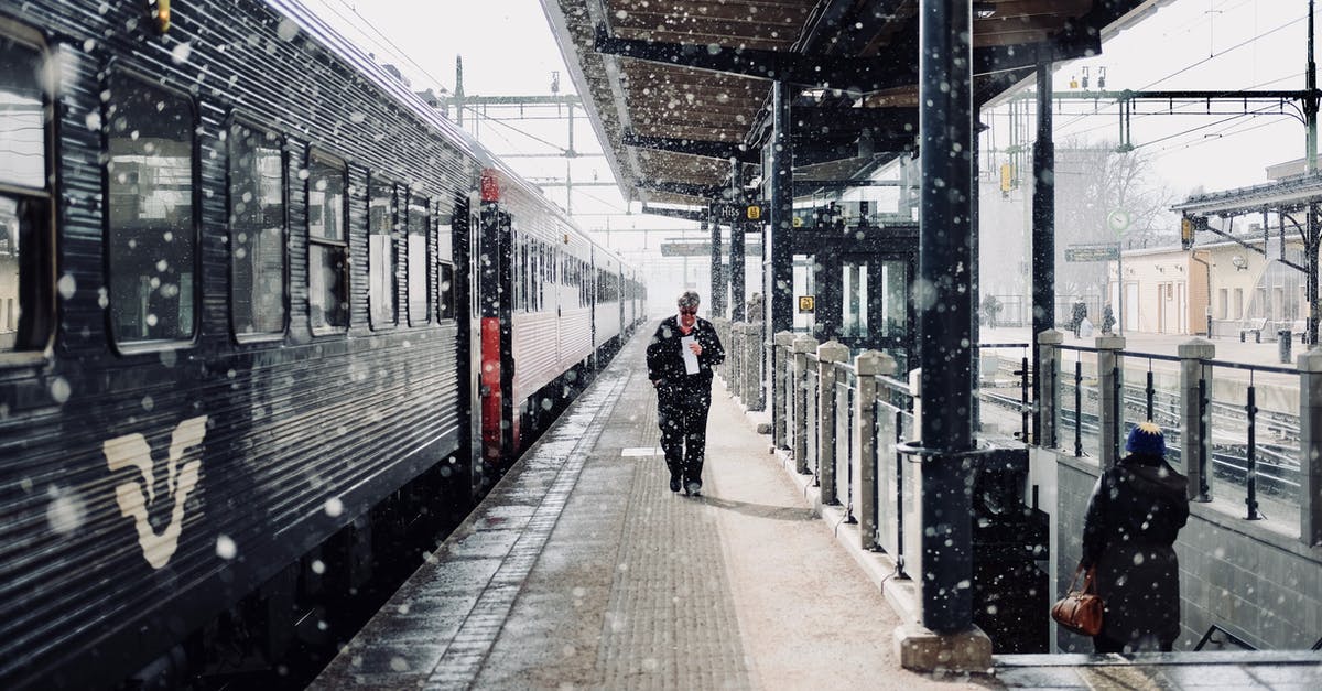 Is there a tram-only track similar to railtracks? - Man Walks Beside Train