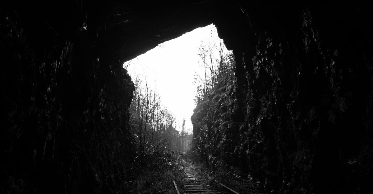 Is there a tram-only track similar to railtracks? - View of Tunnel