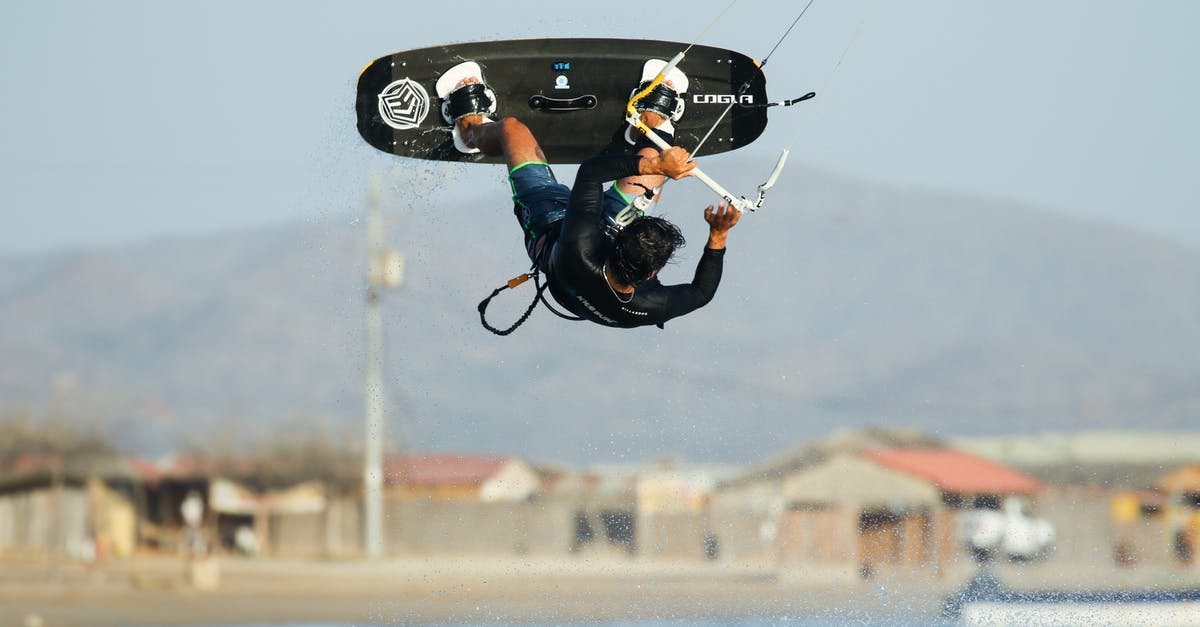 Is there a trick to beating Drox? - A Kitesurfer in Midair