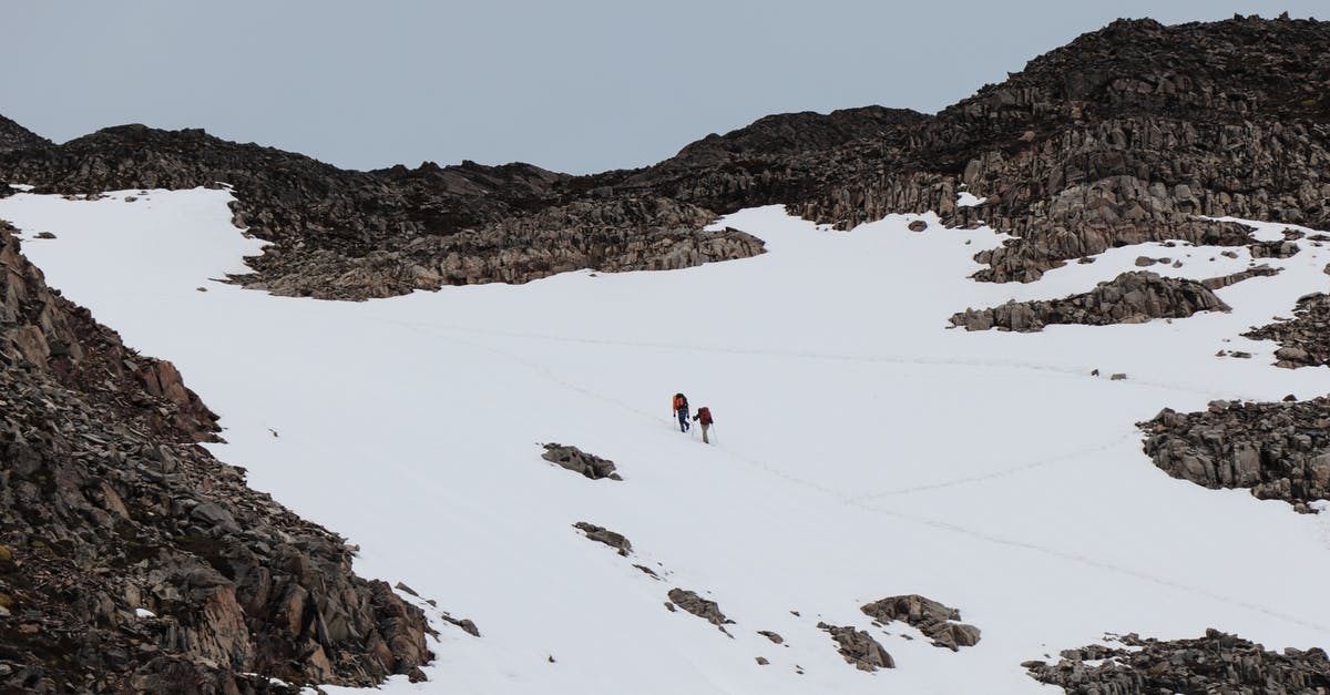 Is there a walkable trail to the top of Whitesky Peak? - People Walking on Snow Capped Mountain Is there a walkable trail to the top of Whitesky Peak? - People Walking on Snow Capped Mountain