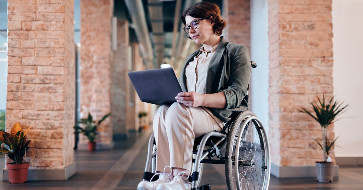 Is there a way to disable Okami's motion blur on PC without using a mod? - Woman Sitting on Wheelchair While Using Laptop