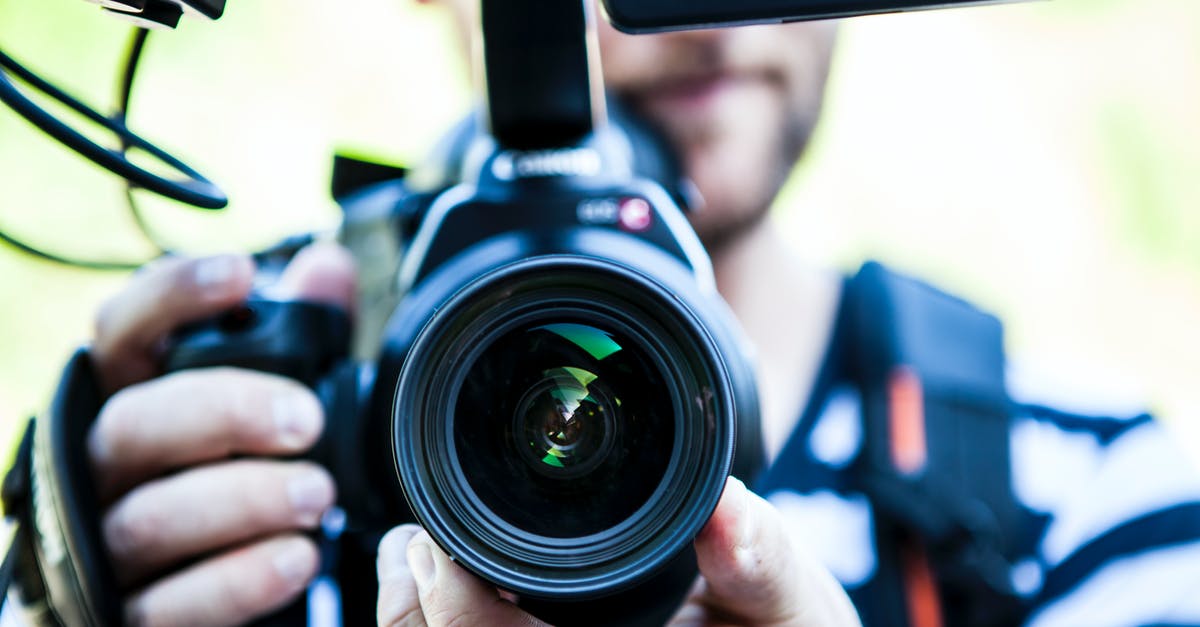 Is there a way to pan, and or change the zoom of the camera? - Person Holding Canon Dslr Camera Close-up Photo