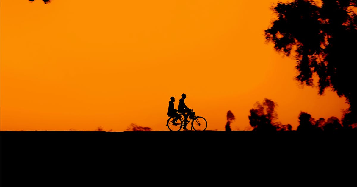 Is there a way to "try" Horizon Zero Dawn before I buy it? - Unrecognizable people riding bicycle against sunset