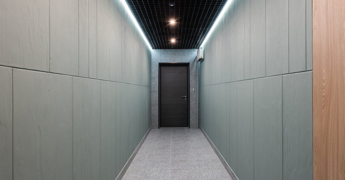 Is there a way to see how long you have held a gym for? - Long corridor in modern office