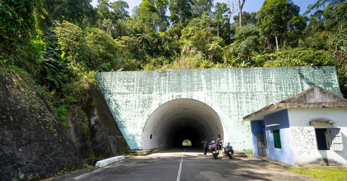 Is there a way to tell how long it will be until my population grows? - Asphalt roadway leading to shabby long tunnel located near old structure and lush green trees in suburb area of countryside Is there a way to tell how long it will be until my population grows? - Asphalt roadway leading to shabby long tunnel located near old structure and lush green trees in suburb area of countryside