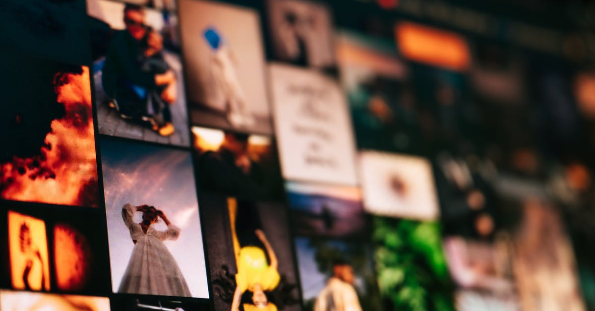 Is there a way to tell how many of an item I've bought? [closed] - From below closeup of various blurred vertical photos in collage placed next to each other