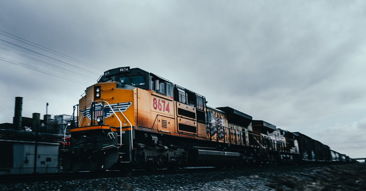 Is there a way to upgrade my existing ships? - Train driving along railroad
