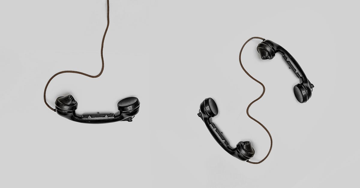 Is there any difference in the First Contact responses? - Three Black Handset Toys