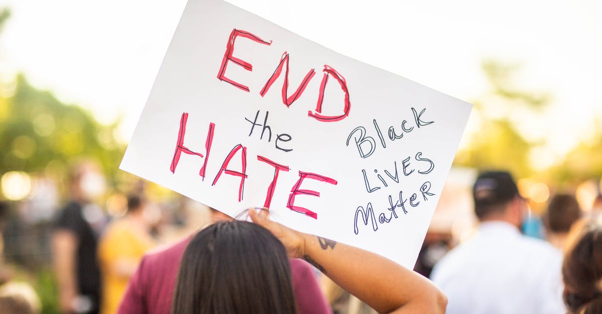 Is there any point to raise social stats to rank 5? - Faceless social justice warriors showing BLM title on placard Is there any point to raise social stats to rank 5? - Faceless social justice warriors showing BLM title on placard