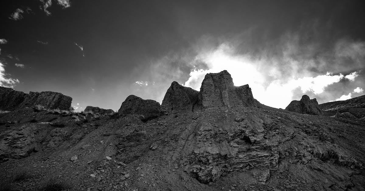 Is there any purpose to Barren planets? - Grayscale Photo of Rocky Mountain Is there any purpose to Barren planets? - Grayscale Photo of Rocky Mountain