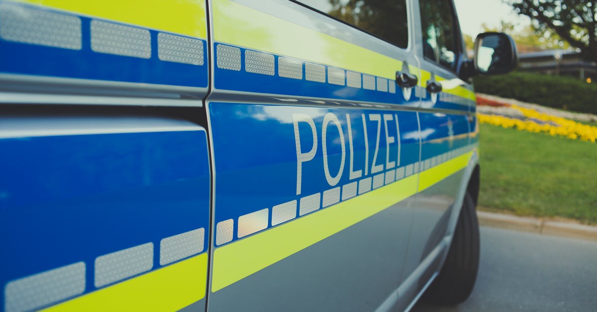 Is there any reason not to use the police siren during driving segments? - A Photo Of a Police Car