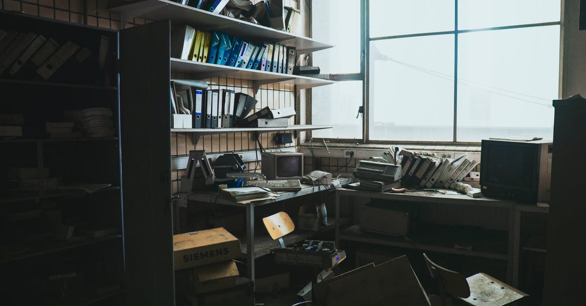 Is there any scrappable junk I should hold on to that could otherwise be used for other purposes? - Photo Of An Abandoned Workspace