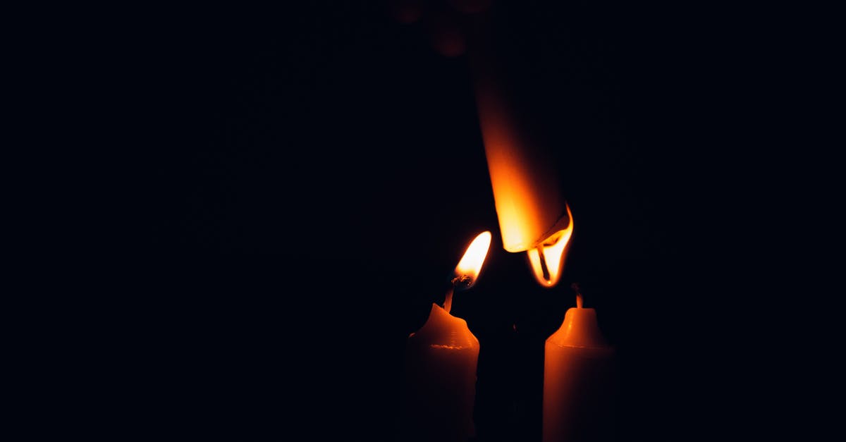 Is there any upside to terror? - Lighted Candle in Dark Room Is there any upside to terror? - Lighted Candle in Dark Room