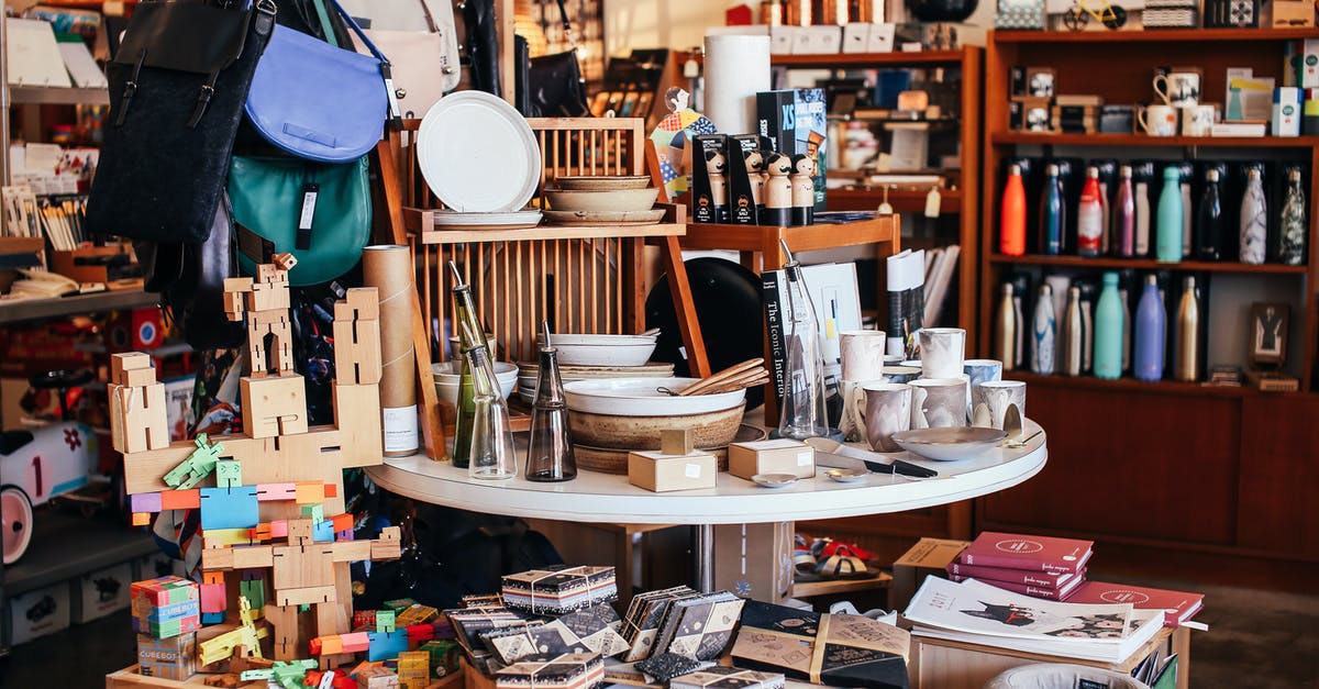 Is there any way to have a villager trade materials for armor? - Table with various goods in shop