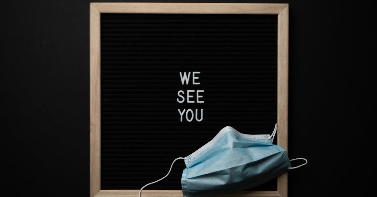 Is there any way to see what Rarecrows you are missing? - From above blackboard in wooden frame with white text on center under medical mask against black background