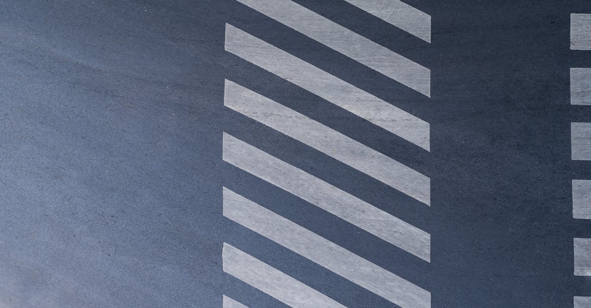 Is there any way to set the trigger element to be Theta for the direction switchers? - Background of zebra crossing on asphalt road Is there any way to set the trigger element to be Theta for the direction switchers? - Background of zebra crossing on asphalt road