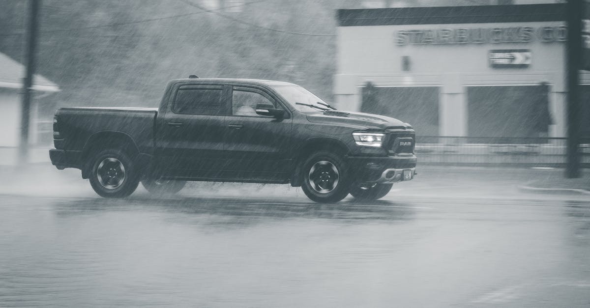 Is there any way to speed up processing of materials? - Car driving in rainy weather Is there any way to speed up processing of materials? - Car driving in rainy weather