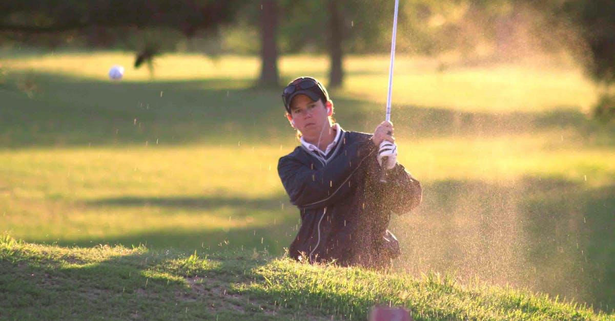 Is there any way to tell whether the shot is going to hit you or not? - Man Playing Golf Is there any way to tell whether the shot is going to hit you or not? - Man Playing Golf