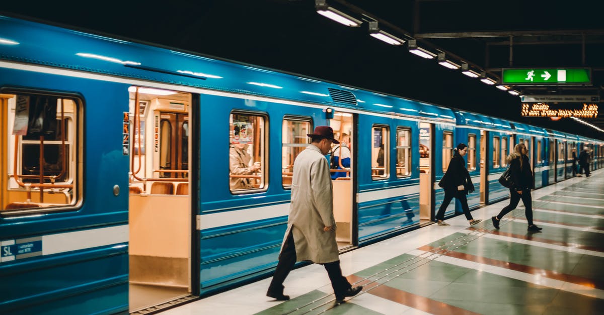 Is there any way to undo a move? - Metro station with passengers on platform