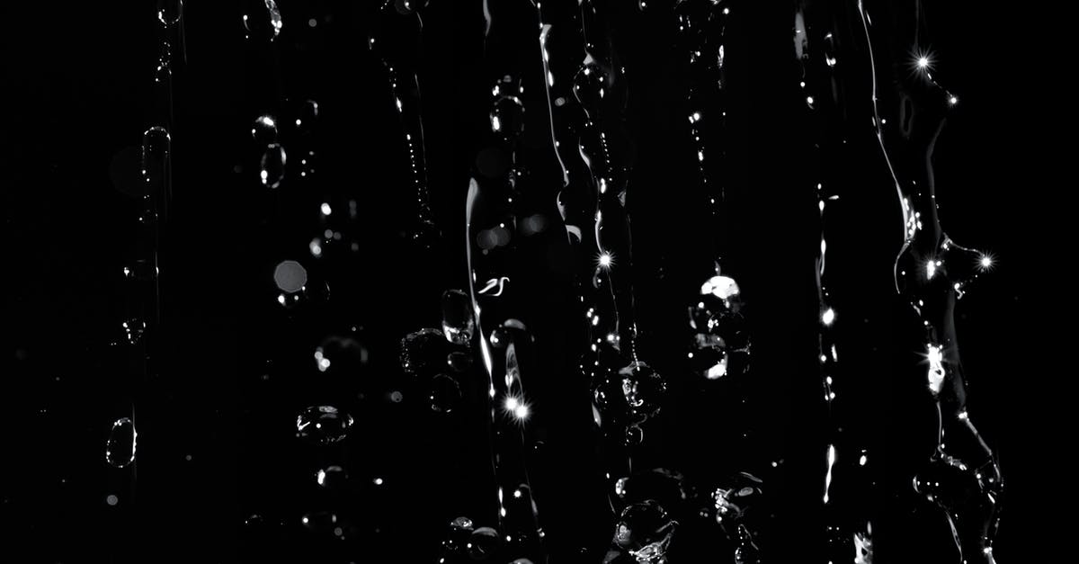 Is there anything I won't be able to do once the water level drops? - Water Drop in Close-up Photo