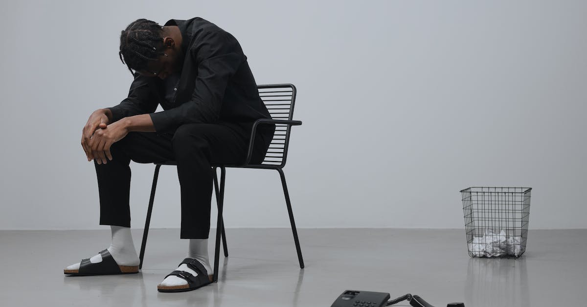 Is there something you can do with broken weapons? - Man Sitting on a Black Metal Chair