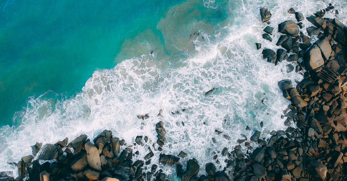 Is Water S the only effective shot type against Gravios? - Top View Photo of Rocky Shore