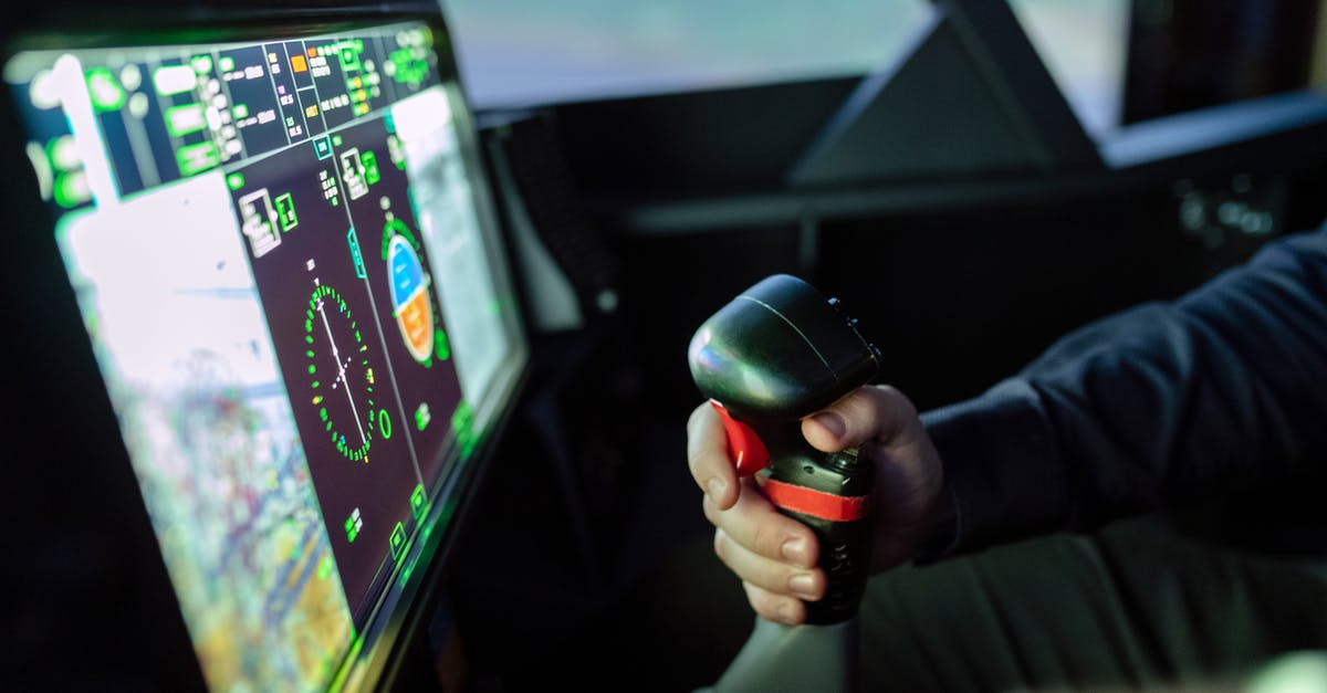 Joystick dead zone with flight simulators - Person Controlling Flight Simulator Joystick dead zone with flight simulators - Person Controlling Flight Simulator
